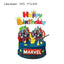 The Super Hero Marvel Birthday Party Decorations Paper Tableware Banner