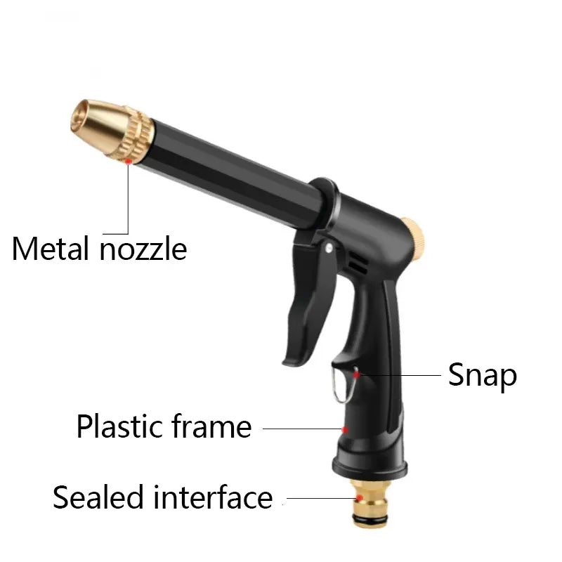 Portable Car/ Motorbike  Wash High Pressure Water Spray Gun Sprinkler Foam