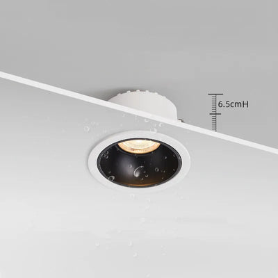 2023  IP65  cob waterproof spotlight recessed 75 bathroom bathroom wet area kitchen without main light design