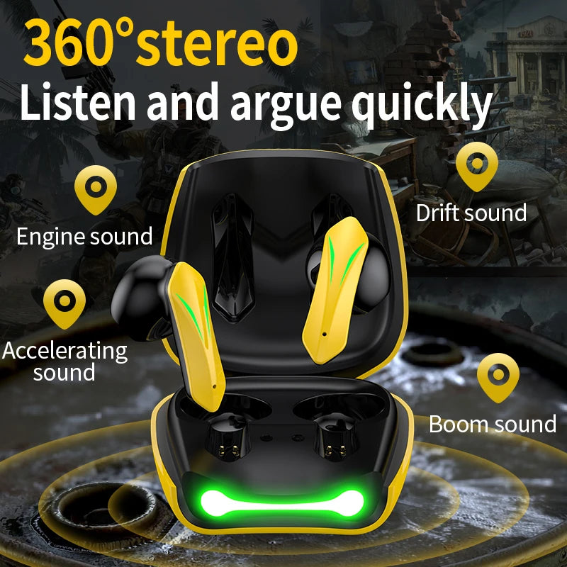 R05 TWS Bumblebee Air Car Wireless Earphone Bluetooth earbuds Hornet Dor Earbud Transformer Low latency Gaming Earphones