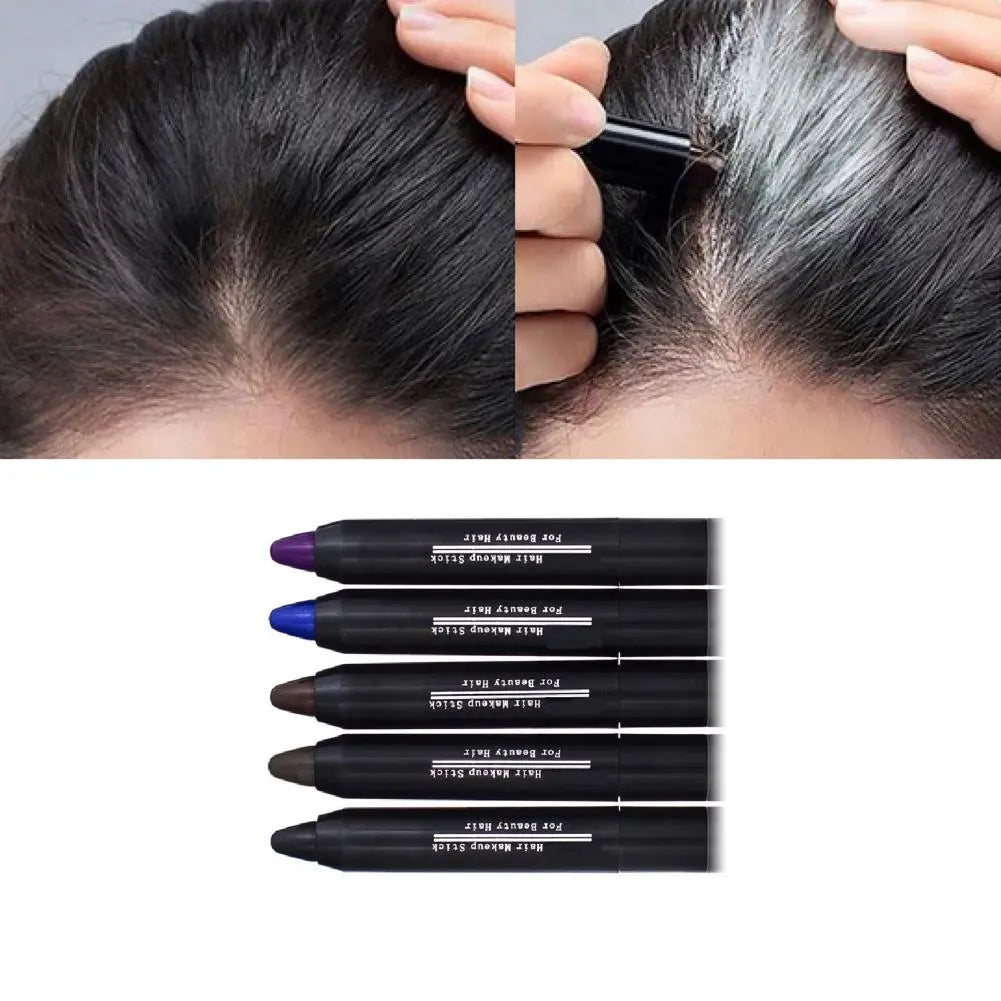 3.5g Hair Dye Pen High Saturation Quick Dye Portable Hair Touch up Chalk Makeup Accessories Hair Color Modify Cream Hair Beauty