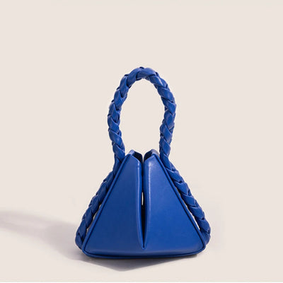 Ins Fashionable Small Designer Bags Fried Dough Twist Handbag Candy Fashion Cute Blue Bags for Women Luxury