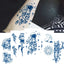 Herbal Juice Ink Tattoos Body Art Lasting Waterproof Temporary Tattoo Sticker Rose Flower Spaceman Anime Arm Fake Tatoo Stickers