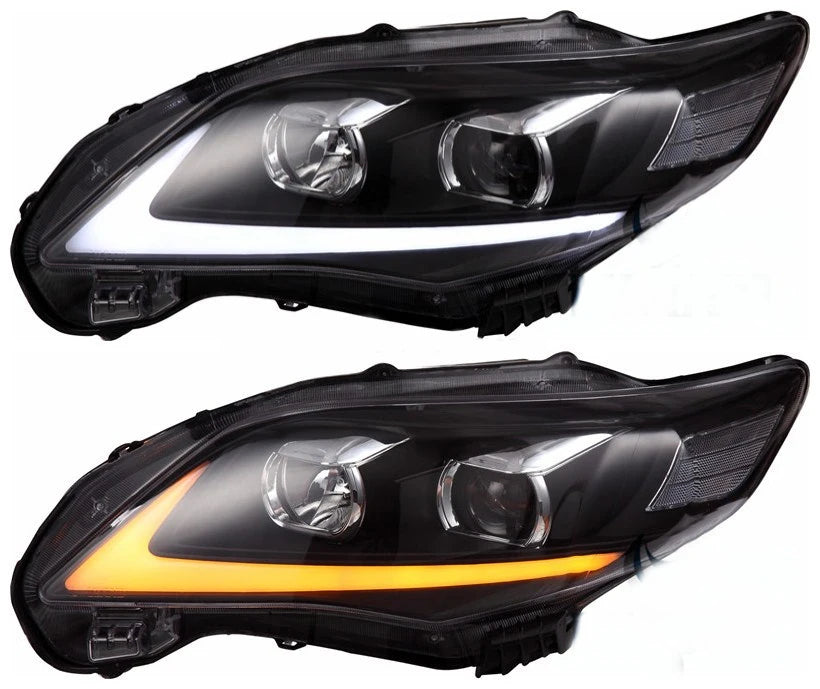 Car Headlight  LED Front Lamp With DRL+Turn Signal For Toyota Corolla LED Headlight 2011 2012 2013