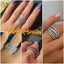 Huitan Luxury Cross Design Rings Full Paved CZ Stone Modern Fashion Sparkling Women's Rings Wedding Bands Jewelry Drop Shipping