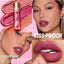 O.TWO. O Matte Lipstick Waterproof Liquid Lipstick Long-lasting Nonstick Cup 24 HRS Velvet Ink Lip Tone 8 Color Lip Glaze