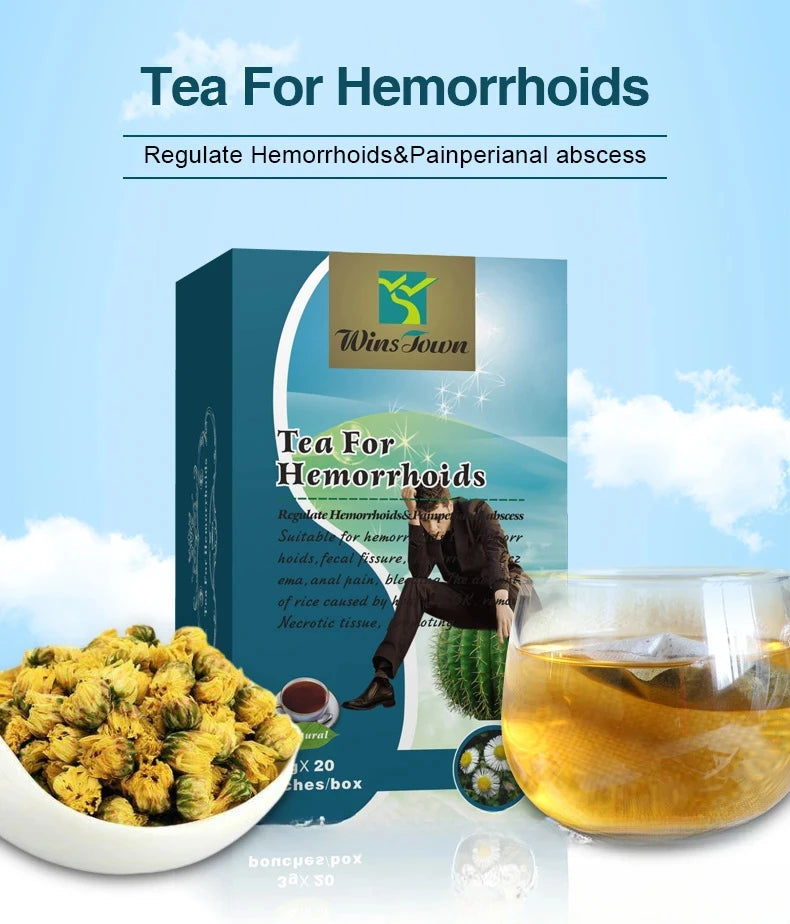 Tea for Hemorrhoids Natural Shennongjia Pure Natural Herbs Scientific Mining and Organizing on The Basis of Folk Prescripitions