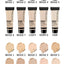 Miss Rose Long-Lasting Natural Nude Matte Foundation Makeup Face Mineral Pigment Liquid Foundation Concealer Full Coverage