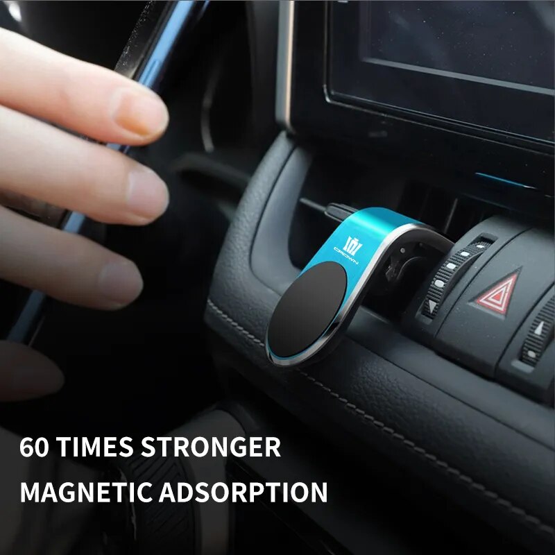 Metal Magnetic Car Phone Holder Air Clip Accessories Car Styling For Toyota Crown Corolla YARIS L Auris C-HR Hilux Vios Rav4