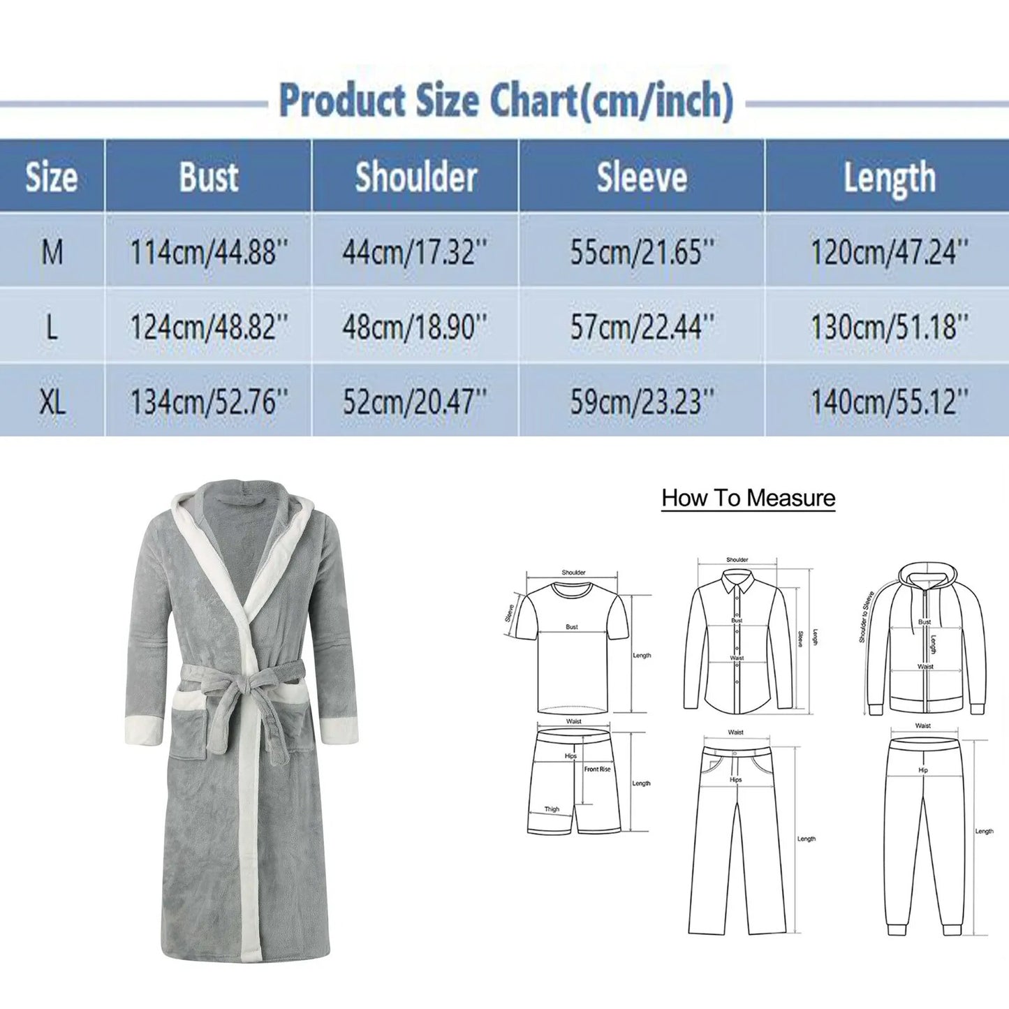 Men Winter Warm Hooded Flannel Bathrobe Plus Size Extra Long Bath Robe Thick Coral Fleece Dressing Gown Hooded Men Sleepwear