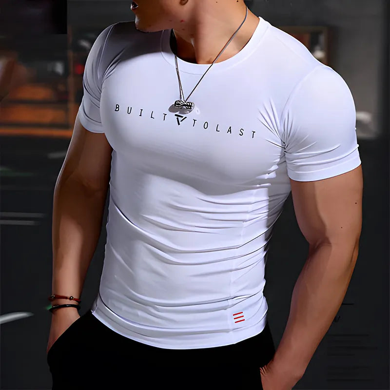 2022 Men's Summer Casual Comfortable Tight-Fitting T-Shirt Sports Gym Sportswear Quick-Drying Breathable Shirt XXS-6XL