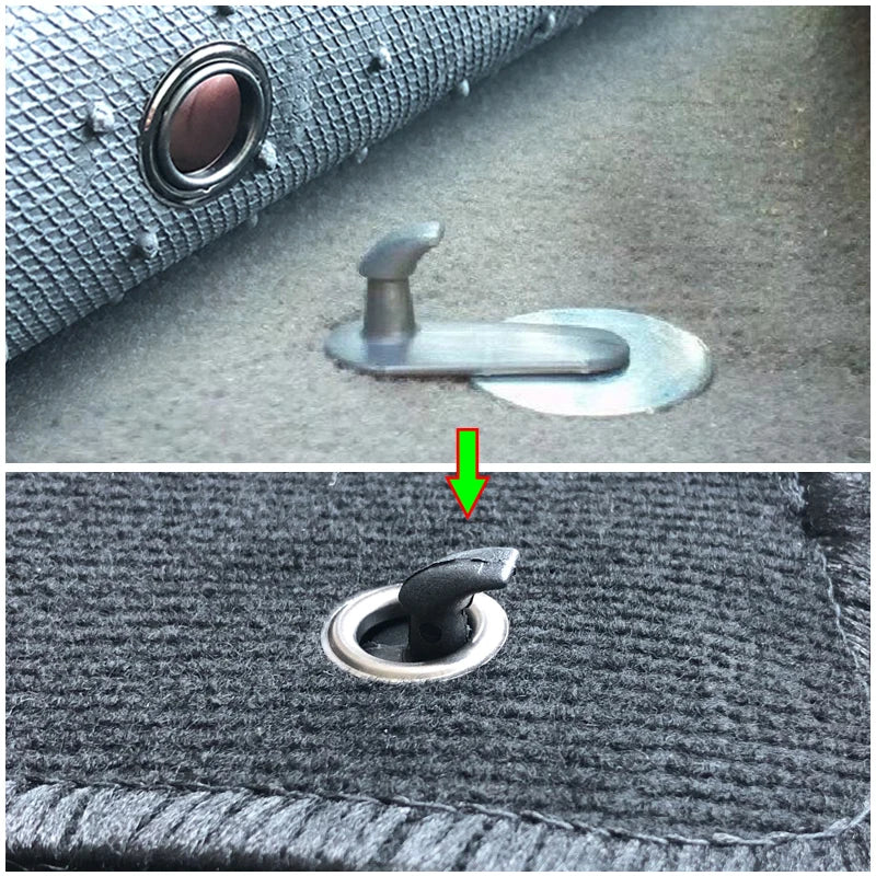 X10 Car Floor Mat Clips For Toyota Camry  Corolla RAV4 Venza Carpet Retainer Grip Holder Fixing Clamps Hooks Retention Fastener