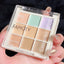 9color Concealer Palette Correct Skin Tone Cream Cover Acne Dark Circle 9Color Corrector Matte Brighten Contouring Facial Makeup