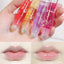 1PC Transparent Lip Gloss Clear Oil New Lip Glaze Velvet Matte Air Sexy Cute Fruit Lip Balm Liquid Moisturizing Plumper