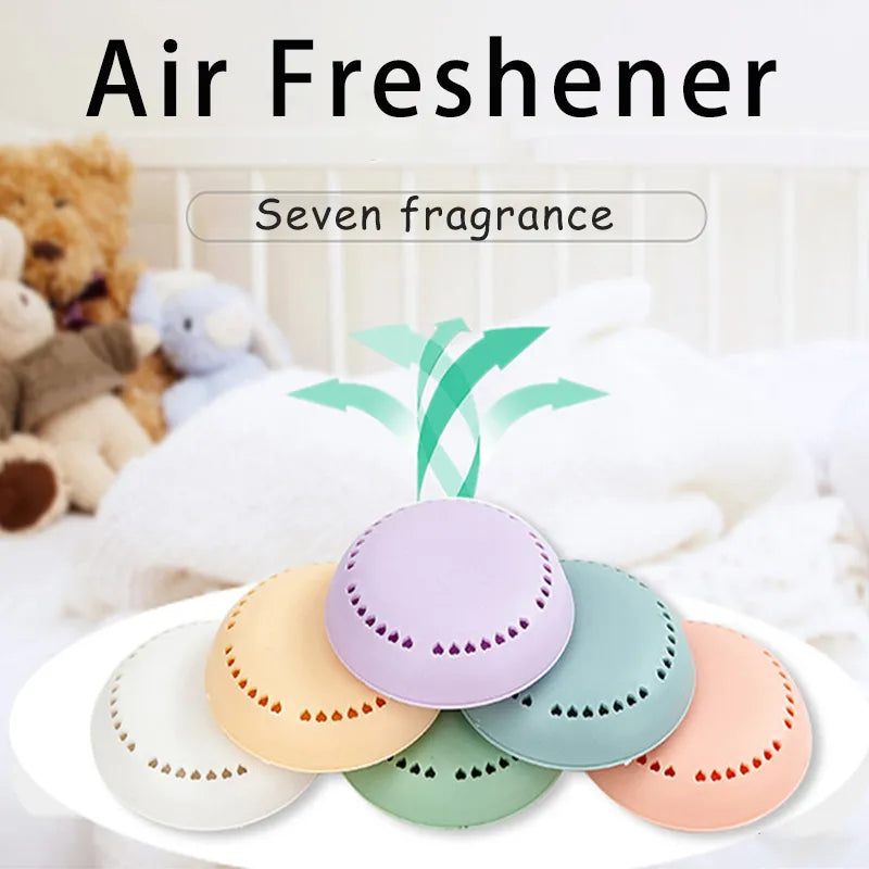 4pcs New Solid Air Freshener Toilet Aromatherapy Fragrance Lasting Deodorant Bedroom Wardrobe Car Home Household  Fresher