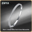 EWYA Luxury Real D Color 1.18cttw 2mm Full Moissanite Tennis Bangle Bracelet For Women S925 Sterling Silver Diamond Bracelets