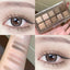 Korean Eyeshadow Palette 10Colors Matte Eye Shadow Long Lasting Glitter Eye Shadow Earthy Color Eye Makeup Palette Cosmetics