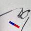 Portable Folding Reading Glasses High Definition Resin Fashion Presbyopic Eyeglasses