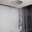 Minimalism Hanging Lamps for Ceiling Crystal Chain Pendant Light Living Room Lighting Fixtures Chandelier Loft Staircase Luster