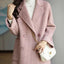 Wool Coat Elegance Coats and Jackets Women New In Autumn Winter Jacket Women Korean Style Long Sleeve Office Lady Trench Coat