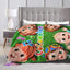 5D-Printed Blanket Cocomelons Flannel Blanket Bed Throw Soft Cartoon Printed Bedspread Bedspread Sofa Gift-00