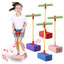 Children's Grow Taller Balance Toy Frog Jumping Outdoor Exercise Equipment Color Boys And Girls Fitness Bouncing Sound Sport Toy