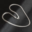 925 Sterling Silver 6mm Side Chain 8/18/20/22/24 Inch Necklace For Woman Men Fashion Wedding Engagement Jewelry Gift