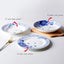 Jingdezhen Ceramic Tableware Dishes and Plates 6 /10/12 Inch Fish Plates Blue and White Porcelain Household Kitchen Dinner Plate