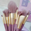 9 PCS Makeup Brush Set Free Shipping Soft big hair Eyeshadow Foundation Concealer Contour brush Women Cosmetic make up kits