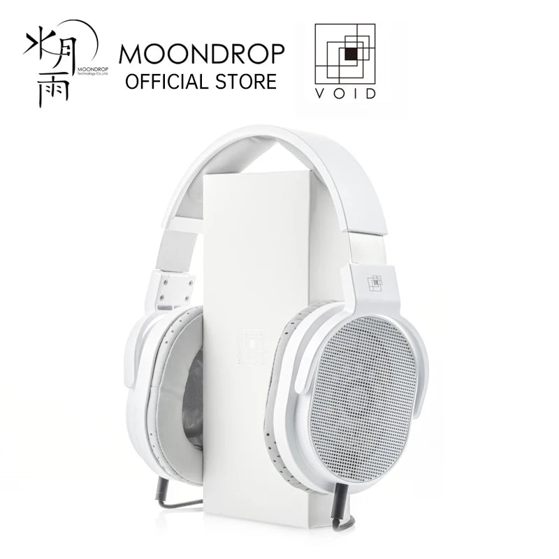 MoonDrop VOID Headphone 50mm High-Performance Dynamic Driver Open-Back Monitor Headset 3.5mm Single-ended Plug