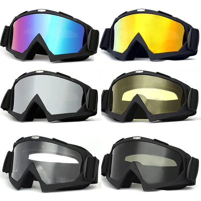 Mortorcycle Face Mask High-definition Goggles With Mouth Filter For Open Face Helmet Motocross Eye Face Protector 1PC