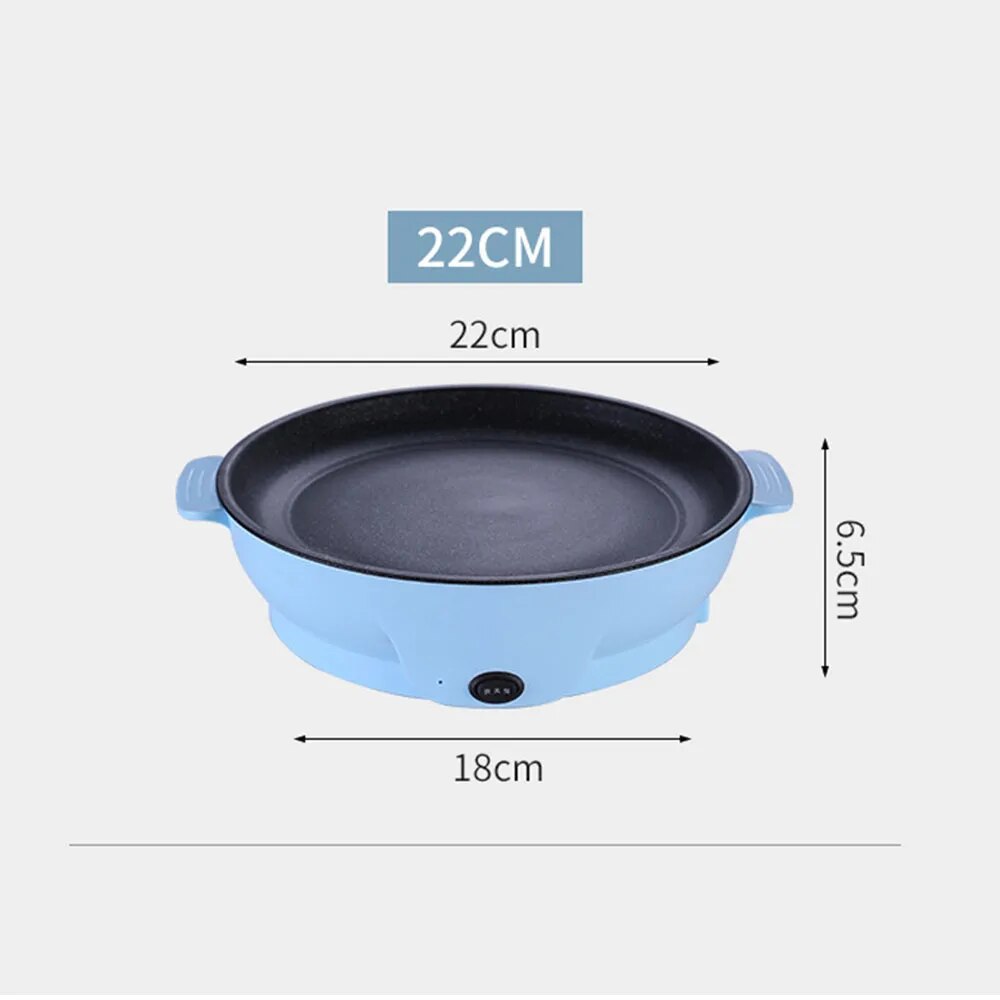 220V Multifunction Electric Frying Pan Non-Stick