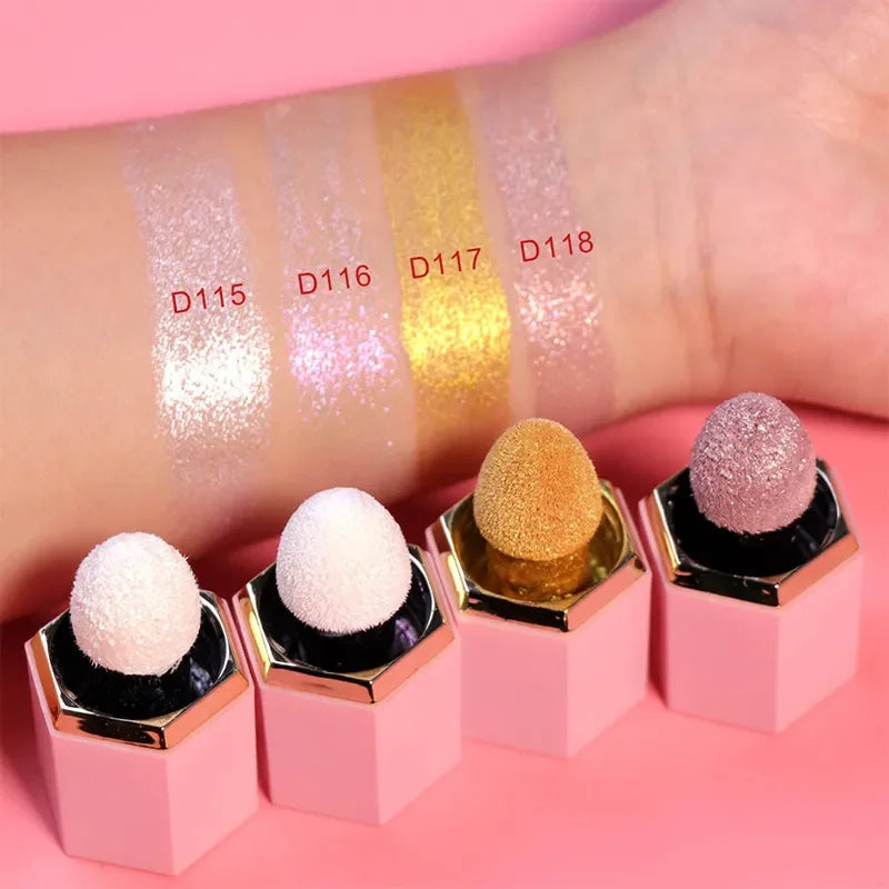 Makeup Products Makeups Glitter Liquid Highlight Wand Brightening Body Highlighter Sponge Stick Waterproof Lasting Gold