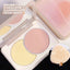 Dual-color Combination Blush Expansion Convergence Blend Nude Makeup Blush Natural Brighten Skin Tone Makeup Palette