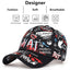 Unisex Letter Printing Snapback Baseball Caps Spring and Autumn Outdoor Adjustable Casual Hats Sunscreen Hat