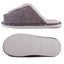 Mens Womens Slippers Indoor Warm Faux Fur Lining Non-Slip Open Toe Slippers Soft Comfortable Adjustable Open Slippers