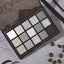 15Colors Eyeshadow Palette Black Smokey Cool Toned Eye Shadow Metal Pearlescent Matte Silver Gray Lasting Eyeshadow Party Makeup