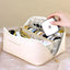 Retro Cosmetic Bag Large Capacity Toiletry Bag Makeup Storage for Women Travel Organizer Set Portable