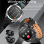 2024 New TWS Music Talk Smartwatch Earphone 2 In 1 Men Smart Watch with Earbuds 4 Hours Of Strong Sound Effects Music Lover