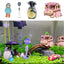 Aquarium decoration fish tank decoration cartoon characters rainy season little girl sponge bobs pineapple aquarium decoration