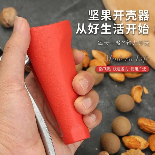 Funnel Nutcracker Kitchen Novel Kitchen Accessories Walnut Opener Pliers to Open Walnuts Gadget Hazelnut Clip Nut Tongs Sheller