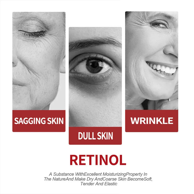 Retinol Lifting Firming Face Cream Remove Wrinkles Anti-Aging Fade Fine Lines Moisturizer Brightening Skin Care Korean Cosmetics