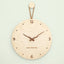 Nordic Simple Wooden Hemp Rope Wall Clock Living Room Home Clock Silent Clock Fashion Japanese Modern Creative Clock