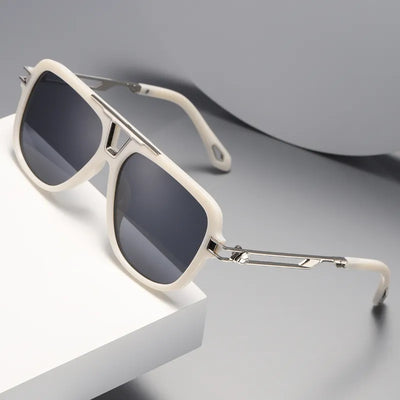 New Women's Metal Square Sunglasses Vintage Men Ultraviolet-Proof Sun Glasses Luxury Brand Designer Glasses UV400 Oculos De Sol