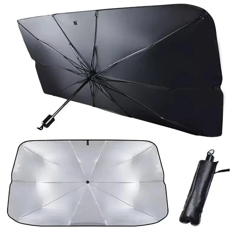 Car Sunshade Umbrella Car Sun Shade Protector Parasol Summer Sun Interior Windshield Protection Accessories For Auto Shading