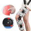 Adjustable Medical Knee Immobilizer-Hinged ROM Knee Brace-Side Leg Stabilizers-for Post-operative Recovery Treatment of Arthriti