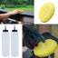 Car Cleaning Tool Kit 16 Pcs Car Detailing Brush Set Tire Shine Wax Pad Dispenser Bottle Wash Sponge Ceramic Nano Coating Cloth