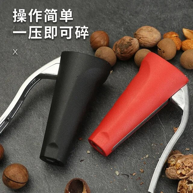 Funnel Nutcracker Kitchen Novel Kitchen Accessories Walnut Opener Pliers to Open Walnuts Gadget Hazelnut Clip Nut Tongs Sheller