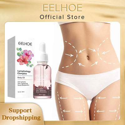 EELHOE Slimming Body Oil Effective Lose Weight Thin Leg Waist Fat Burn Anti Aging Cellulite Promote Metabolism Slimming Product