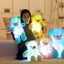 32-50cm Luminous Creative Light Up LED Teddy Bear Stuffed Animals Plush Toy Colorful Glowing Teddy Bear Christmas Gift for Kid